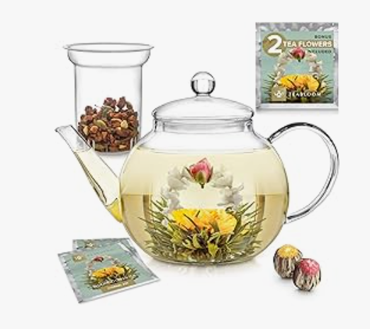 Teabloom Glass Teapot Set