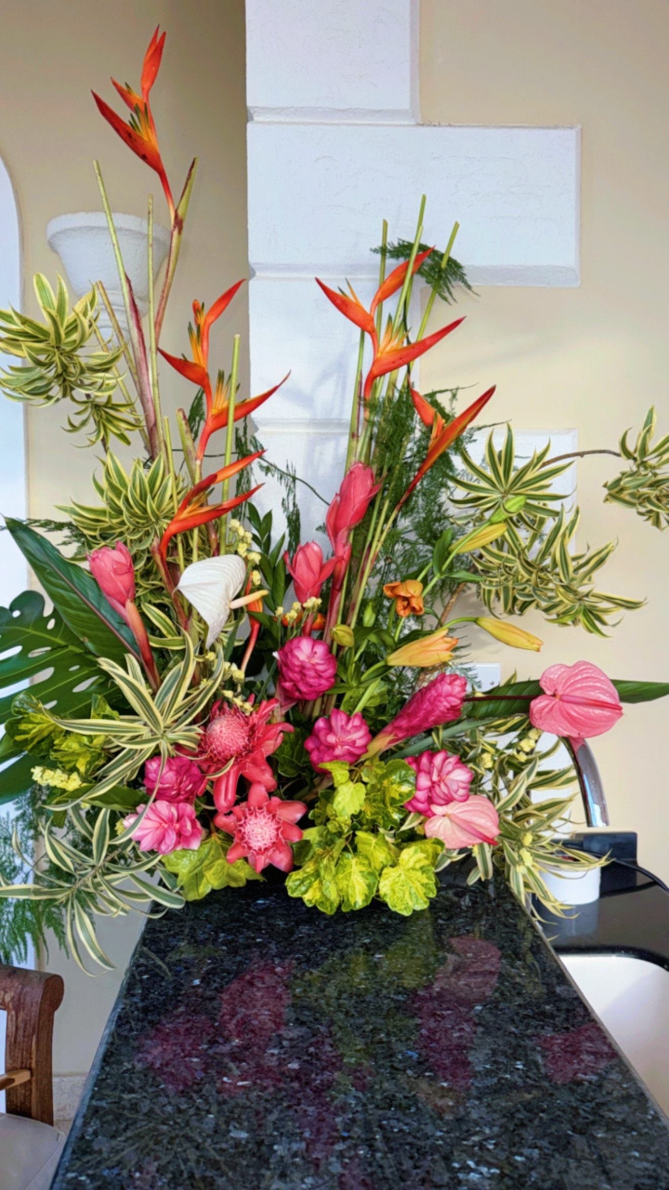 Grand Staircase Florals