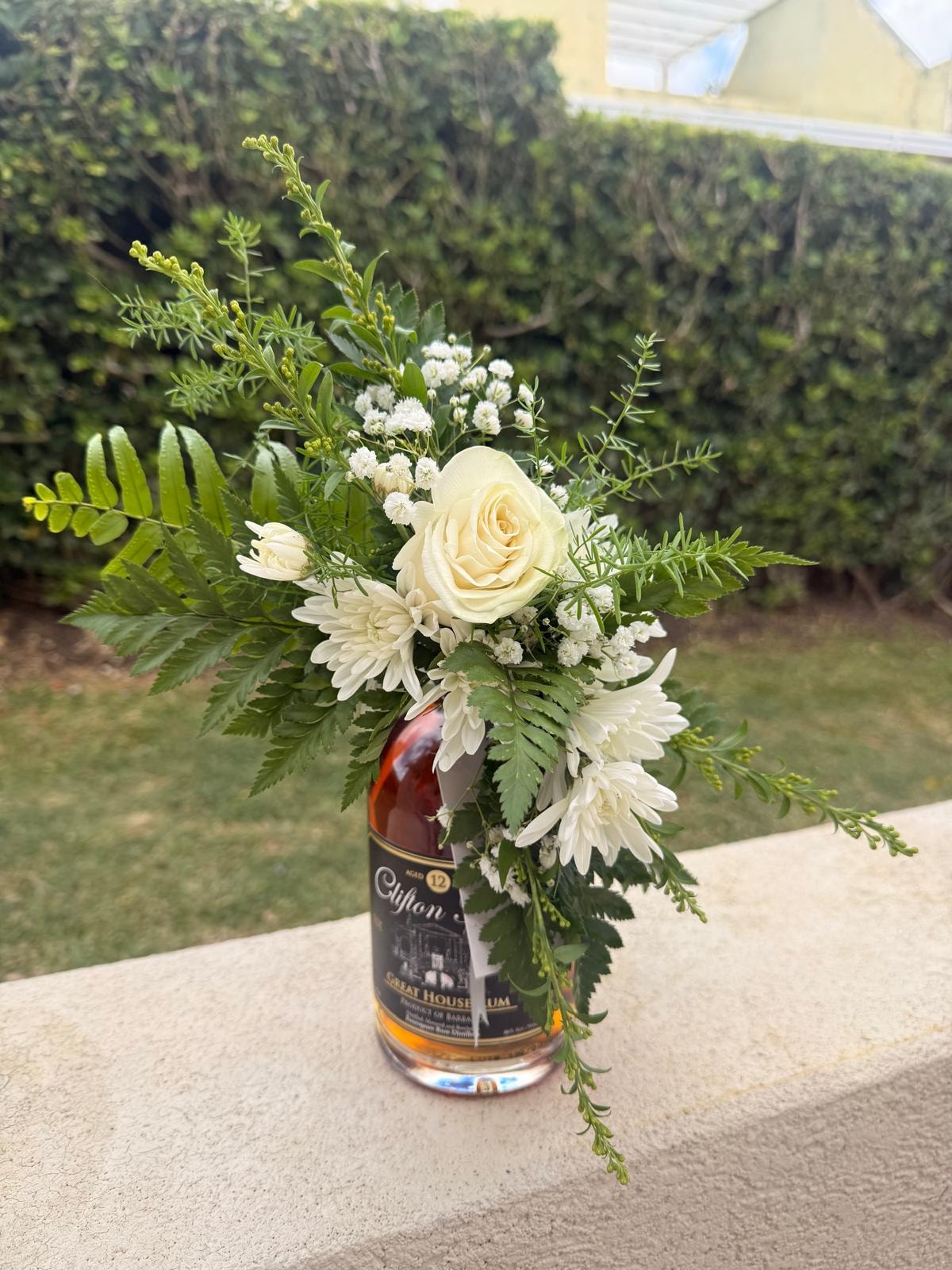 Rum Bottle Arrangement