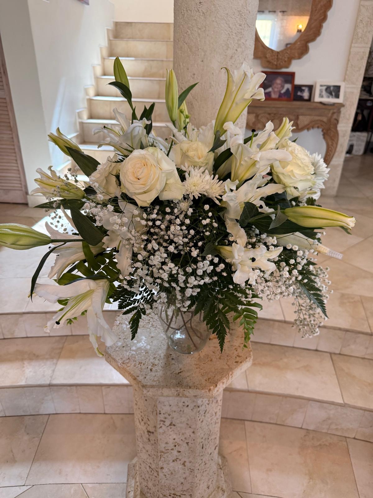 Grand White Arrangement