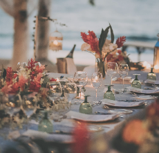 Beachside Wedding Table